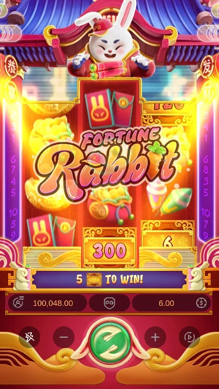 Fortune Rabbit feature title overlay in the demo